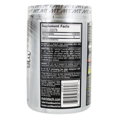 Glutamina Micronizada Platinum Proteina.co información nutricional ingredientes y modo de uso Proteina.co Colombia
