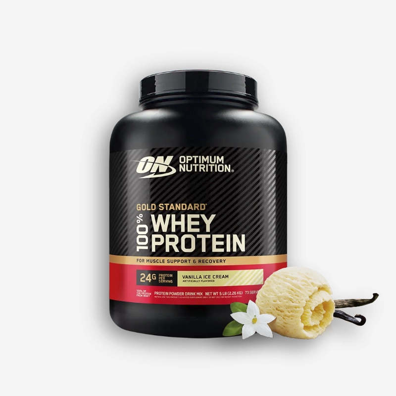 100 % WHEY Gold Standard 5 Libras – Optimum Nutrition (Sabor: Vainilla Ice Cream) | Optimum Nutrition - Proteina.co 100 % WHEY Gold Standard 5 Libras – Optimum Nutrition (Sabor: Vainilla Ice Cream) de Optimum Nutrition - Proteína Whey "Limpia" original en Proteina.co Colombia