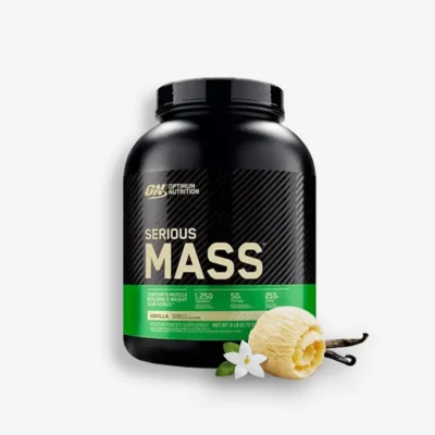 Serious Mass 6 Libras – Optimum Nutrition (Sabor: Vainilla) de Optimum Nutrition - Ganador de Peso original en Proteina.co Colombia