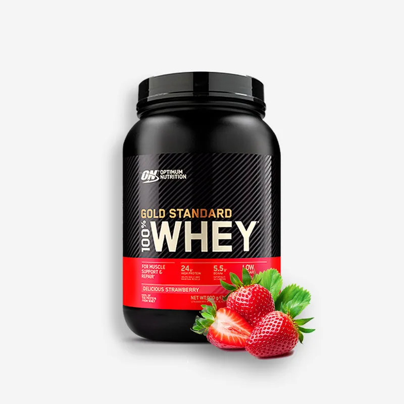 100 % WHEY Gold Standard 2 Libras – Optimum Nutrition (Sabor: Fresa) | Optimum Nutrition - Proteina.co 100 % WHEY Gold Standard 2 Libras – Optimum Nutrition (Sabor: Fresa) de Optimum Nutrition - Proteína Whey "Limpia" original en Proteina.co Colombia
