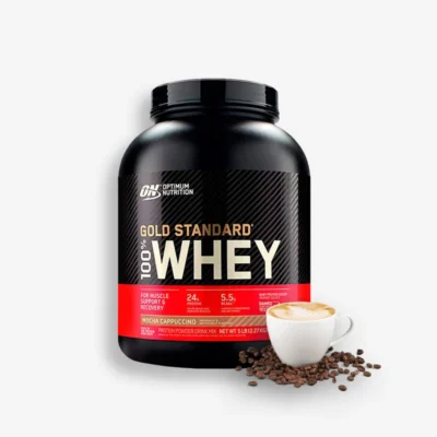 100 % WHEY Gold Standard 5 Libras – Optimum Nutrition (Sabor: Mocha Cappuccino) de Optimum Nutrition - Proteína Whey
