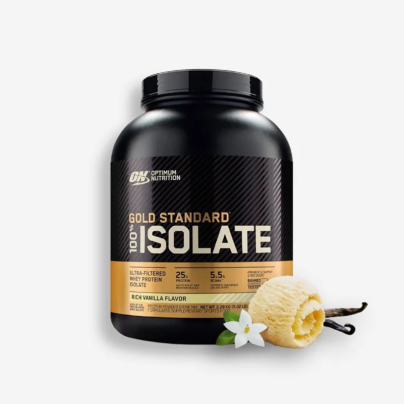 Gold Standard ISOLATE 5 Libras Sabor Vainilla – Optimum Nutrition | Optimum Nutrition - Proteina.co Gold Standard ISOLATE 5 Libras Sabor Vainilla – Optimum Nutrition de Optimum Nutrition - Proteína Whey "Limpia" disponible en Proteina.co Colombia
