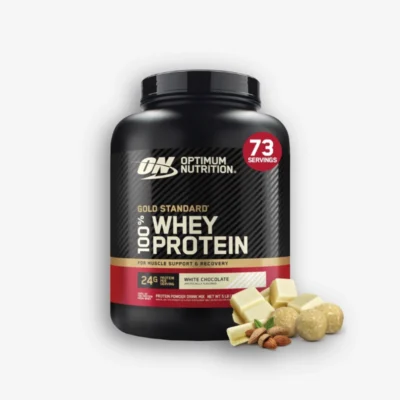 100 % WHEY Gold Standard 5 Libras – Optimum Nutrition (Sabor: White Chocolate) de Optimum Nutrition - Proteína Whey "Limpia" original en Proteina.co Colombia