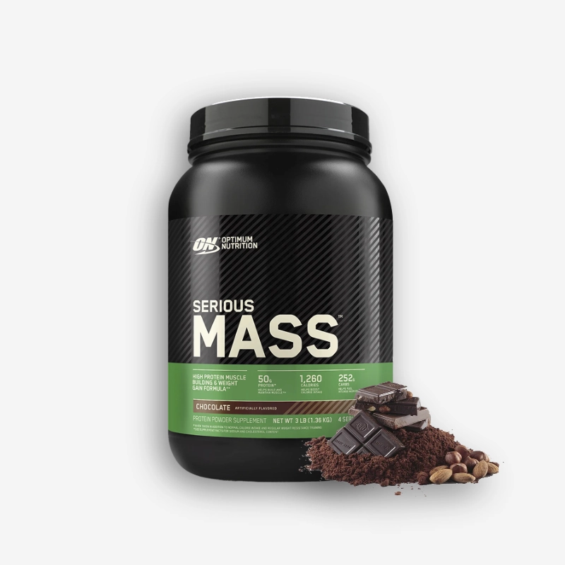 Serious Mass 3LB – Optimum Nutrition (Sabor: Chocolate) | Optimum Nutrition - Proteina.co Serious Mass 3LB – Optimum Nutrition (Sabor: Chocolate) de Optimum Nutrition - Ganador de Peso original en Proteina.co Colombia