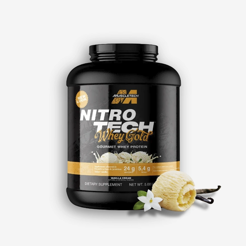 Nitro Tech WHEY Gold 5 Libras – Muscletech (Sabor: Vainilla) | Muscletech - Proteina.co Nitro Tech WHEY Gold 5 Libras – Muscletech (Sabor: Vainilla) de Muscletech - Proteína Whey "Limpia" original en Proteina.co Colombia