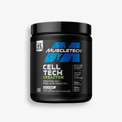 Cell Tech Creactor 120 Servicios – Muscletech (Sabor: Sin Sabor) de Muscletech - Creatinas original en Proteina.co Colombia