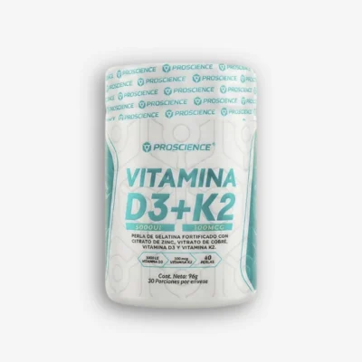 Vitamina D3 + K2 60 Perlas – Proscience de Proscience - Vitaminas disponible en Proteina.co Colombia