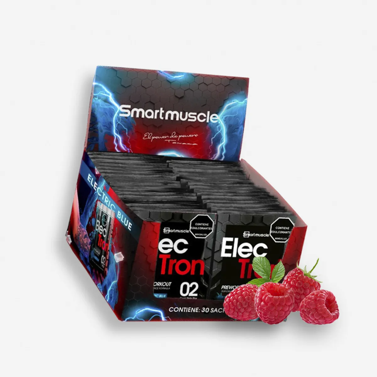 Electron Sachets X30 Unidades Sabor Ice Berry – Smart Muscle | Optimum Nutrition - Proteina.co Electron Sachets X30 Unidades Sabor Ice Berry – Smart Muscle de Optimum Nutrition - Pre Entrenos - Pre Workouts disponible en Proteina.co Colombia