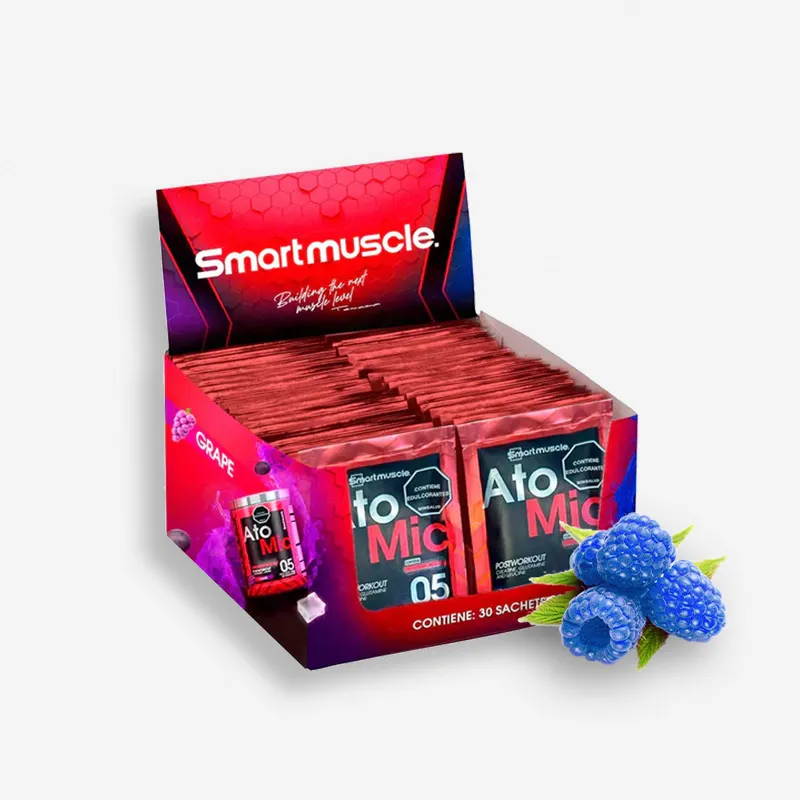 Caja Atomic Sachets X30 Unidades – Smart Muscle (Sabor: Blurasberry) | Proteina.co - Proteina.co Caja Atomic Sachets X30 Unidades – Smart Muscle (Sabor: Blurasberry) de Proteina.co - Creatinas original en Proteina.co Colombia