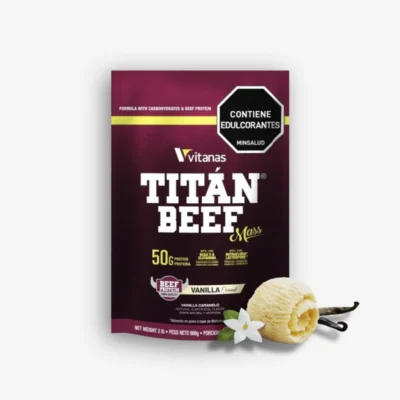 Titan Beef Mass 2 Libras Sabor Vainilla – Vitanas de Proteina.co - Ganador de Peso disponible en Proteina.co Colombia
