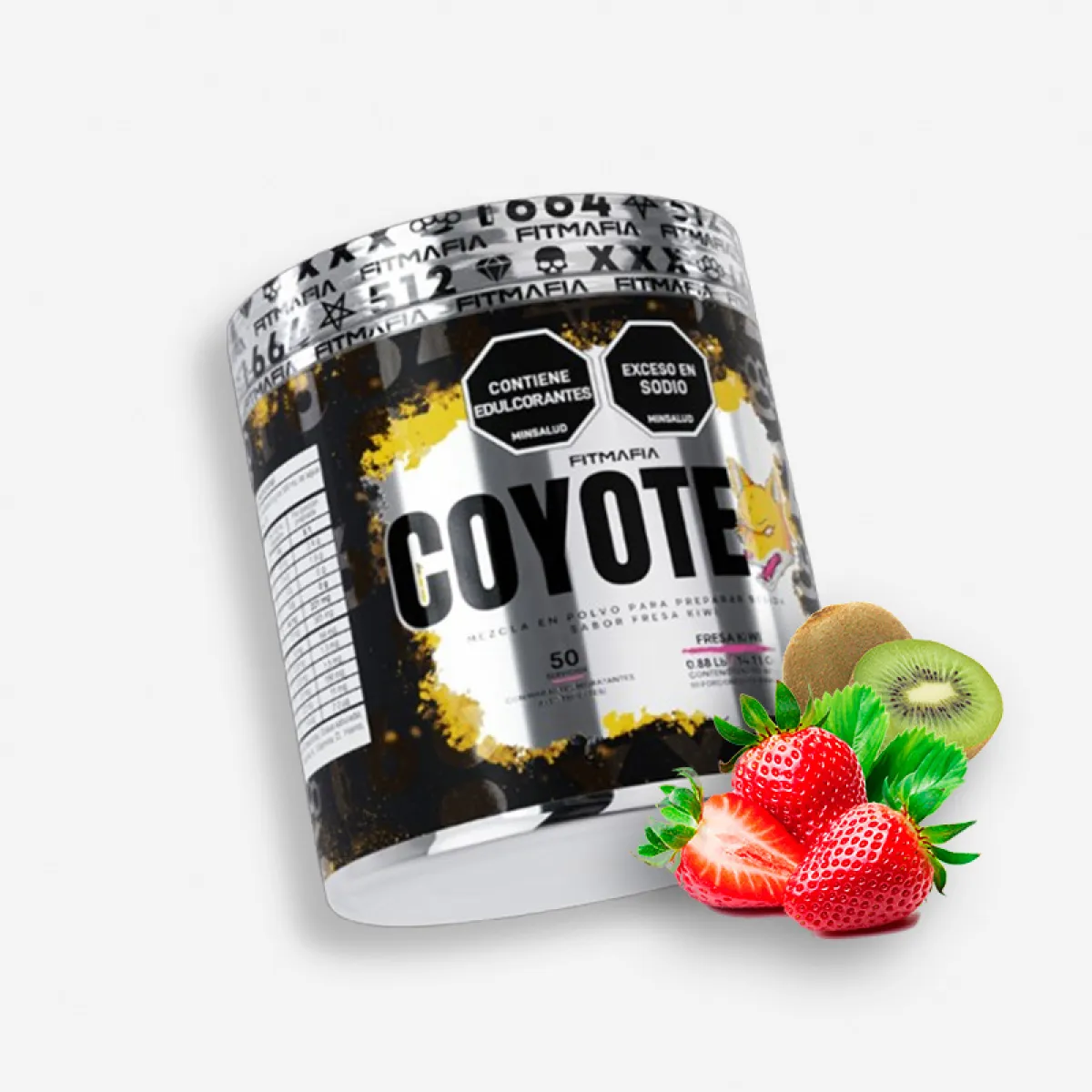 Coyote Polvo De Electrolitos 50 Servicios – Fitmafia (Sabor: Fresa Kiwi) | Proteina.co - Proteina.co Coyote Polvo De Electrolitos 50 Servicios – Fitmafia (Sabor: Fresa Kiwi) de Proteina.co - Vitaminas original en Proteina.co Colombia