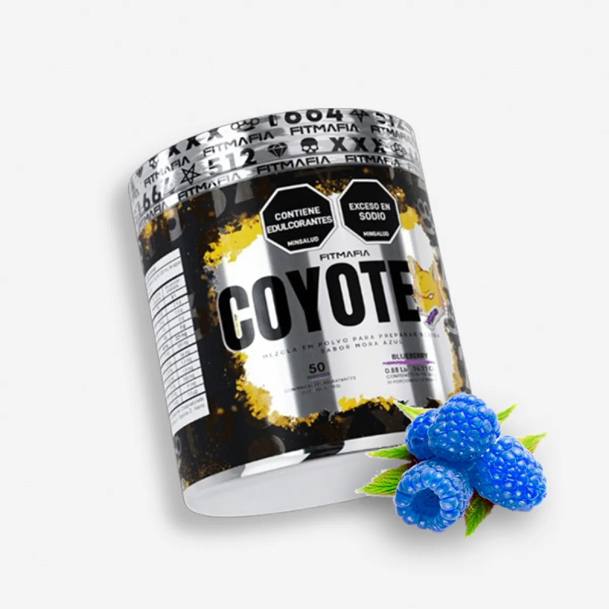 Coyote Polvo De Electrolitos 50 Servicios – Fitmafia (Sabor: Blueberry) | Proteina.co - Proteina.co Coyote Polvo De Electrolitos 50 Servicios – Fitmafia (Sabor: Blueberry) de Proteina.co - Vitaminas original en Proteina.co Colombia