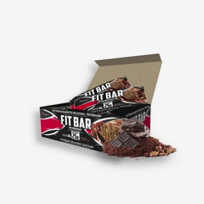 Fit Bar Caja 12 Unidades – Nutramerican (Sabor: Chocolate) de Nutramerican - Alimentos original en Proteina.co Colombia
