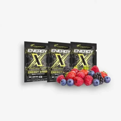 Rista Energy X 30 Sobres Sabor Frutos Rojos – Nutramerican de Nutramerican - Pre Entrenos - Pre Workouts disponible en Proteina.co Colombia