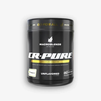Cr-pure CREATINE Sello Creapure 60 Servicios – Macro Blends de Proteina.co - Creatinas disponible en Proteina.co Colombia
