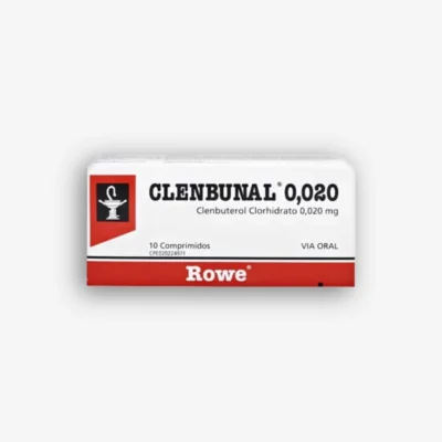 Clembuterol 20 Pastas – Rowe de Proteina.co - Quemadores de Grasa disponible en Proteina.co Colombia