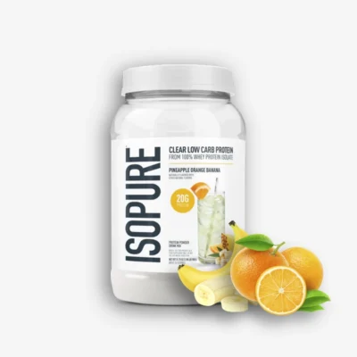Isopure Clear 2 Libras Sabor Orange Banana – Nature Best de Proteina.co - Proteína Whey "Limpia" disponible en Proteina.co Colombia