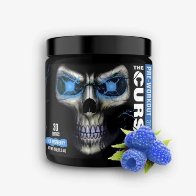 Mini The Curse 30 Servicios – Jnx (Sabor: Blue Raspberry) de Proteina.co - Pre Entrenos - Pre Workouts original en Proteina.co Colombia