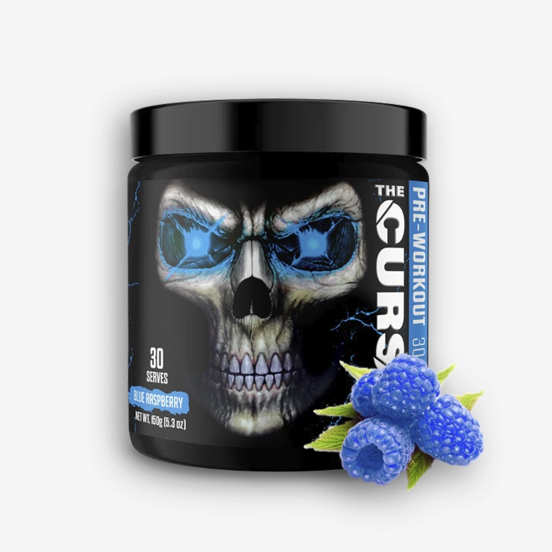 Mini The Curse 30 Servicios – Jnx (Sabor: Blue Raspberry) | Proteina.co - Proteina.co Mini The Curse 30 Servicios – Jnx (Sabor: Blue Raspberry) de Proteina.co - Pre Entrenos - Pre Workouts original en Proteina.co Colombia