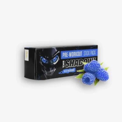The Shadow Stick Pack X5 Sobres Sabor Blue Raspberry – Jnx - Combo promocional de suplementos en Proteina.co Colombia