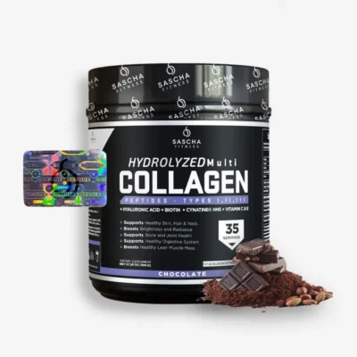 Collagen Hydrolyzed Sascha Fitness 35 Servicios (Sabor: Chocolate) de Proteina.co - Vitaminas original en Proteina.co Colombia