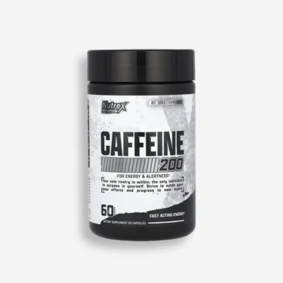 Caffeine Nutrex 60 Capsulas – 200 Mg de Proteina.co - Pre Entrenos - Pre Workouts disponible en Proteina.co Colombia