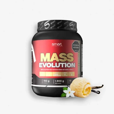 Mass Evolution 4 Libras Sabor Vainilla – Smart Nutrition de Smart Nutrition - Ganador de Peso disponible en Proteina.co Colombia