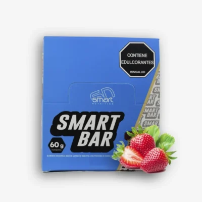 Smart Bar X 12 Unidades – Smart Nutrition (Sabor: Fresa) de Smart Nutrition - Alimentos original en Proteina.co Colombia