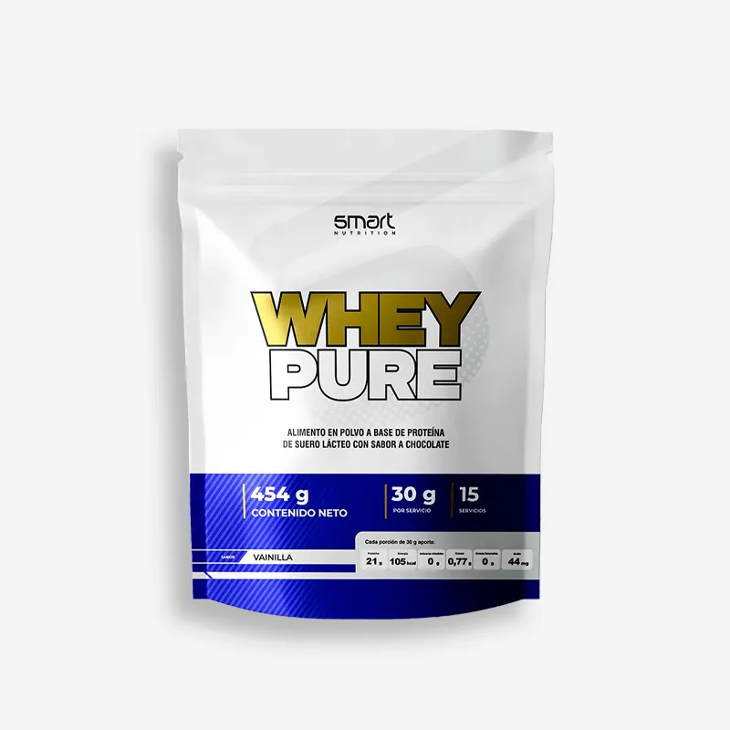 WHEY Pure 1 Libra – Smart Nutrition (Sabor: Vainilla) | Smart Nutrition - Proteina.co WHEY Pure 1 Libra – Smart Nutrition (Sabor: Vainilla) de Smart Nutrition - Proteína Whey "Limpia" original en Proteina.co Colombia