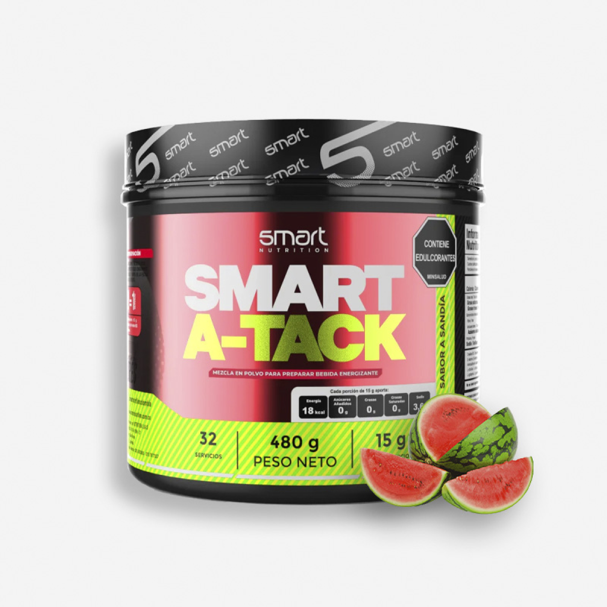 Smart A-tack CREATINE 64 Servicios – Smart Nutrition (Sabor: Sandia) | Smart Nutrition - Proteina.co Smart A-tack CREATINE 64 Servicios – Smart Nutrition (Sabor: Sandia) de Smart Nutrition - Creatinas original en Proteina.co Colombia