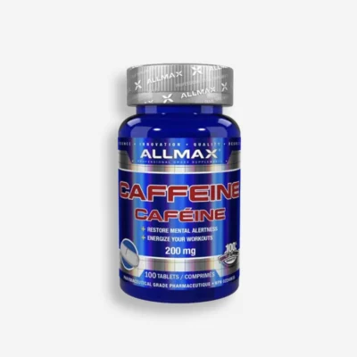 Caffeine 100 Tabletas 200MG – Allmax de Proteina.co - Pre Entrenos - Pre Workouts disponible en Proteina.co Colombia