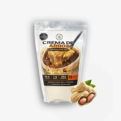 Crema De Arroz Peanut Butter 550 Gramos 12 Serv – Anabolic Cream de Proteina.co - Alimentos disponible en Proteina.co Colombia
