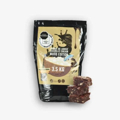 Crema De Arroz Mass Edition Muscle Brownie 3500 Gramos 70 Serv – Anabolic Cream de Optimum Nutrition - Alimentos disponible en Proteina.co Colombia