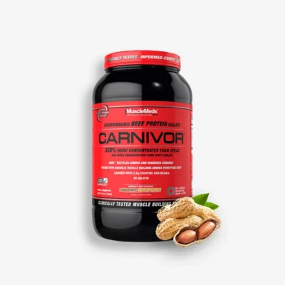 Carnivor ISOLATE 2 Libras – Musclemeds (Sabor: Chocolate Penaut Butter) de Proteina.co - Proteína Whey "Limpia" original en Proteina.co Colombia