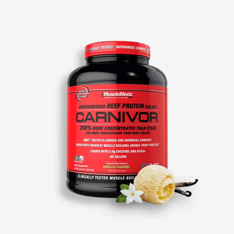 Carnivor ISOLATE 4 Libras – Musclemeds (Sabor: Vainilla Caramel) | Proteina.co - Proteina.co Carnivor ISOLATE 4 Libras – Musclemeds (Sabor: Vainilla Caramel) de Proteina.co - Proteína Whey "Limpia" original en Proteina.co Colombia