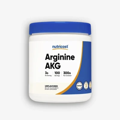 Arginine Akg 3 Gramos 100 Srv – Nutricost de Proteina.co - Vitaminas disponible en Proteina.co Colombia