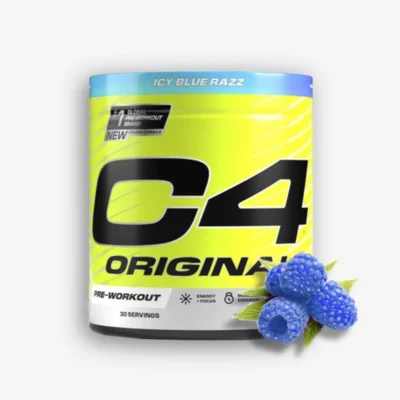 Nueva Imagen – C4 De 50 Servicios – Cellucor (Sabor: Icy Blue Razz) de Cellucor - Pre Entrenos - Pre Workouts original en Proteina.co Colombia