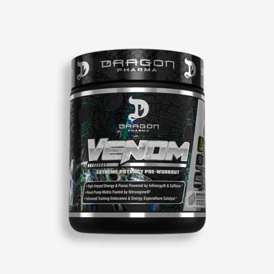 Venom Preworkout 40 Servicios – Dragon Pharma (Sabor: White Dragon) de Dragon Pharma - Pre Entrenos - Pre Workouts original en Proteina.co Colombia