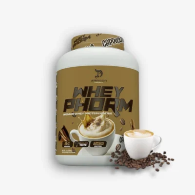 WHEY Phorm 5 Libras – Dragon Pharma (Sabor: Capuccino) de Dragon Pharma - Proteína Whey