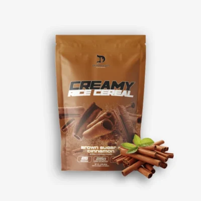 Creamy Rice Cereal 25 Servicios Sabor Brown Sugar & Cinnamon – Dragon Pharma de Dragon Pharma - Alimentos disponible en Proteina.co Colombia