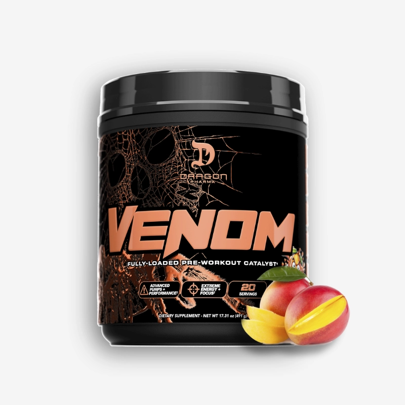Venom Fully Loaded 20 Servicios – Dragon Pharma (Sabor: Manic Mango) | Dragon Pharma - Proteina.co Venom Fully Loaded 20 Servicios – Dragon Pharma (Sabor: Manic Mango) de Dragon Pharma - Pre Entrenos - Pre Workouts original en Proteina.co Colombia