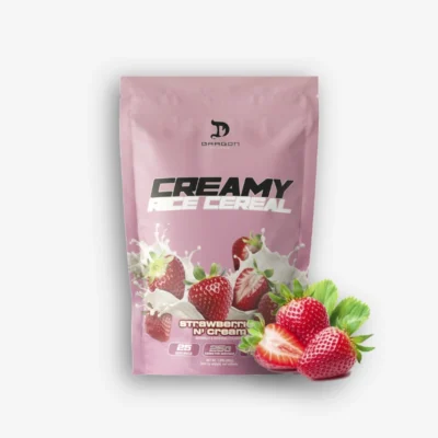 Creamy Rice Cereal 25 Servicios – Dragon Pharma (Sabor: Strawberries) de Dragon Pharma - Alimentos original en Proteina.co Colombia